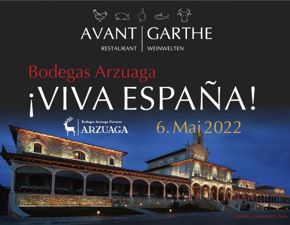 Viva Espana mit Bodegas Arzuaga im AvantGarthe in Speyer