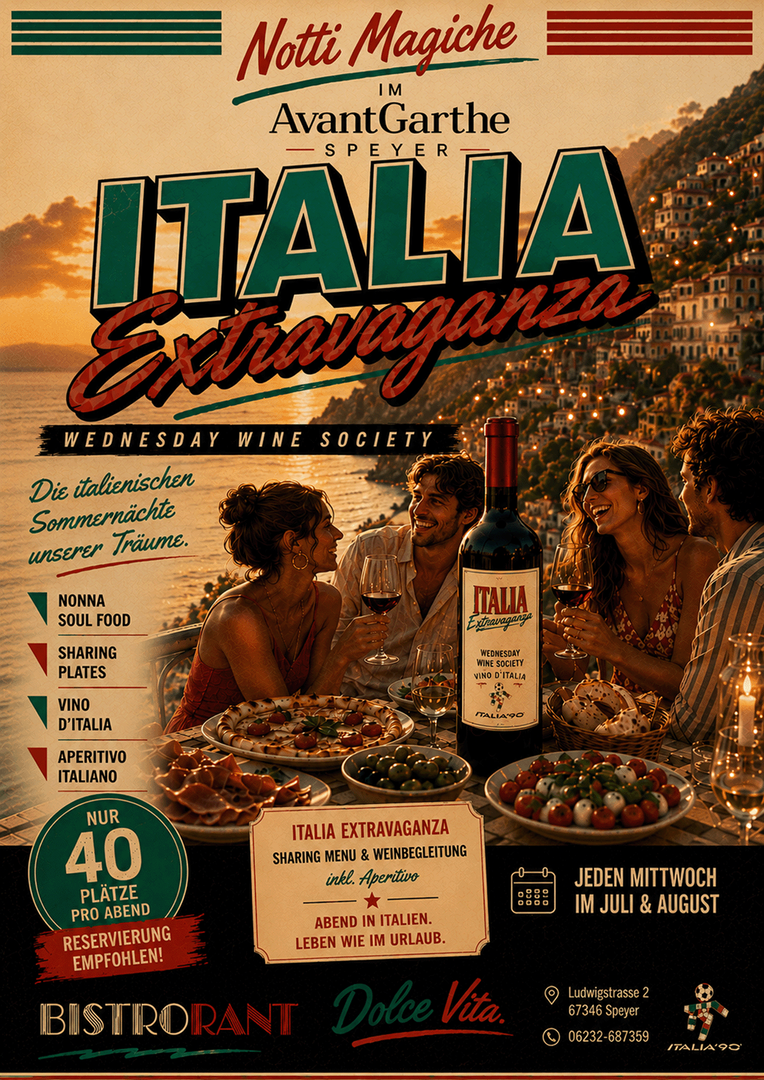 Italia Extravaganza Flyer